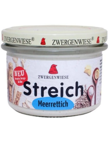Pasta Słonecznikowa z Chrzanem Bezglutenowa Bio - 180g -  Zwergenwiese