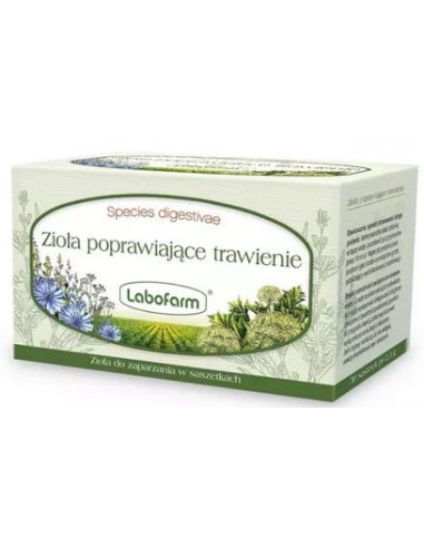 Zioła Poprawiające Trawienie fix - 30sasz x 2,3g - Labofarm