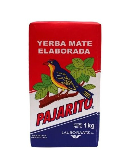 Yerba Mate Pajarito Elaborado - 1kg - Planta Industria