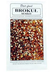 Nasiona Do Kiełkowania Brokuł - 20g - DietFood