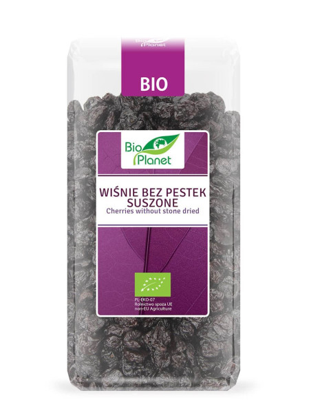 Wiśnie suszone bez pestek bio - 400g - Bio Planet