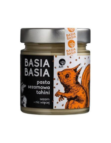 Basia Basia Pasta Sezamowa Tahini - 210g - Alpi