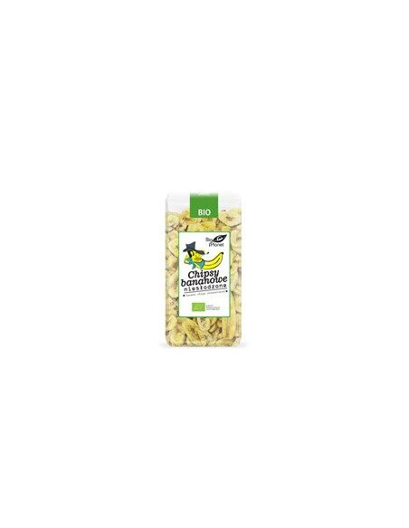 Chipsy Bananowe Niesłodzone Bio - 150g - Bio Planet