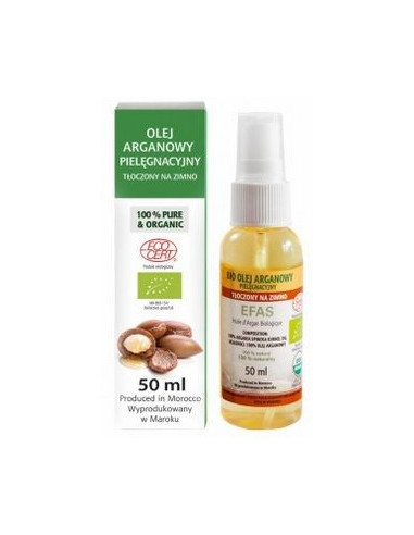 Olej arganowy kosmetyczny butelka plastik spray - 50ml - Maroko