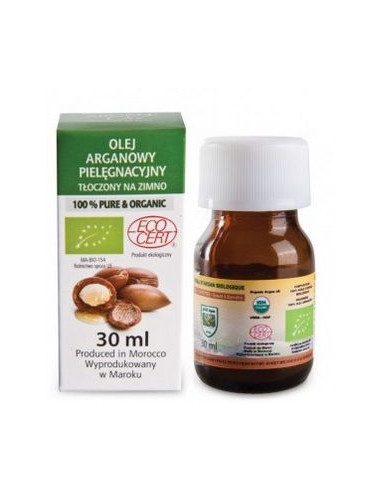 Olej arganowy kosmetyczny butelka szkło - 30ml - Maroko