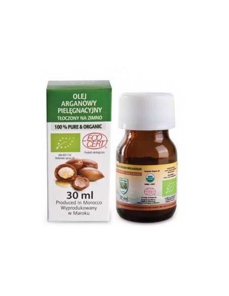 Olej arganowy kosmetyczny butelka szkło - 30ml - Maroko