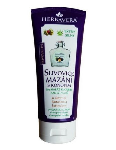 Balsam Konopny z Wołowską Śliwowicą - 200ml - Herbavera
