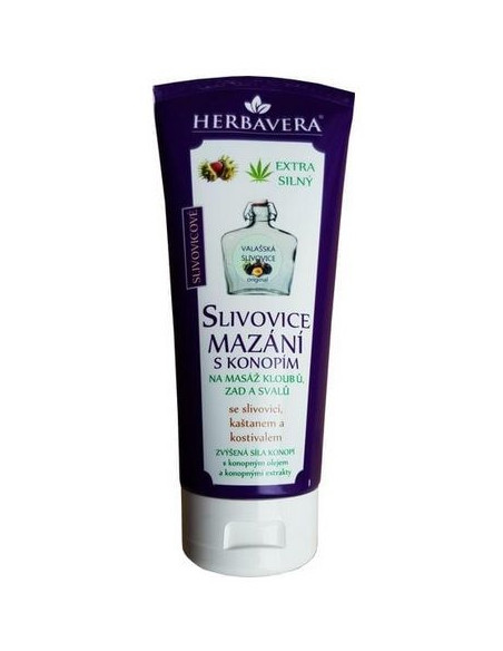 Balsam Konopny z Wołowską Śliwowicą - 200ml - Herbavera