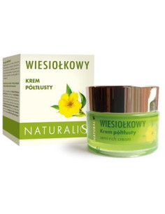 Wiesiołkowy krem półtłusty - 50ml - Naturalis