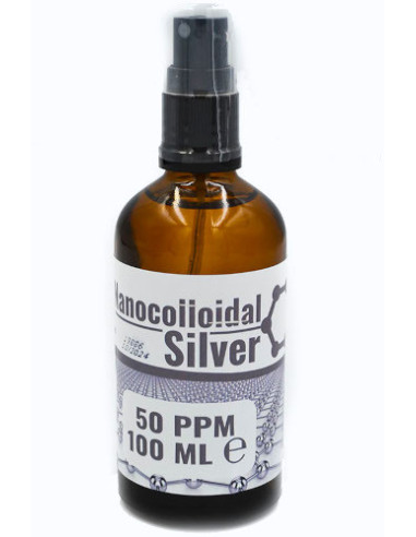 Srebro Nanokoloidalne 50 PPM spray - 100ml - Nano Technologies Group - USA / Bio Nature24