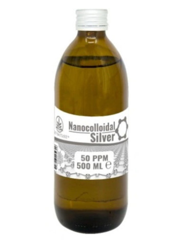 Srebro Nanokoloidalne 50 PPM - 500ml - Nano Technologies Group - USA / Bio Nature24