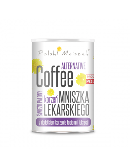 Kawa z korzenia mniszka lekarskiego z dodatkiem korzenia łopianu i lukrecji - 150g - Polski Mniszek