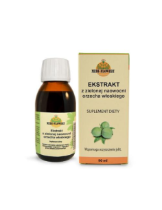 Ekstrakt z zielonej naowocni orzecha włoskiego - 90ml - Medi-flowery