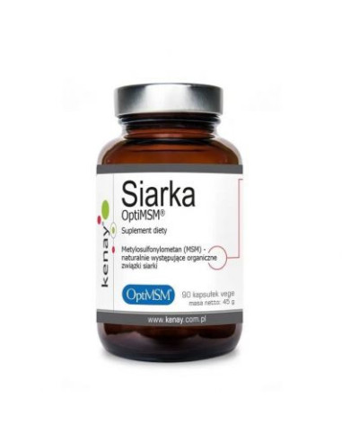 Siarka opti MSM - 90 kaps - Kenay