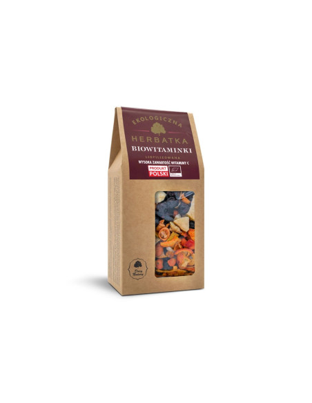 Ekologiczna herbatka owocowa BIOWITAMINKI liofilizowana - 80g - Dary Natury