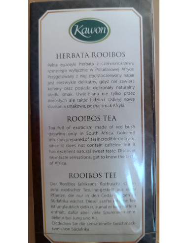 Rooibos sypka - 80g - Kawon