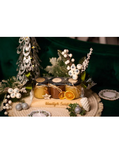 Zestaw miodów - 3x250g - Miody Dworskie