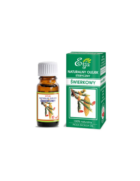 Naturalny olejek eteryczny świerkowy - 10ml - Etja