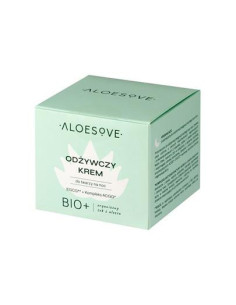 Krem do twarzy aloesowy odżywczy na noc - 50ml - Aloesove