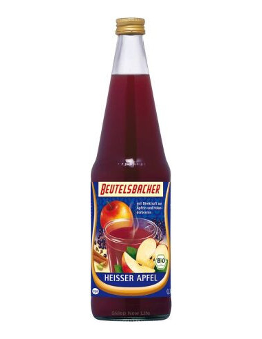 Grzaniec bezalkoholowy jabłko - pomarańcza - czarny bez BIO - 0,7l - Beutelsbacher