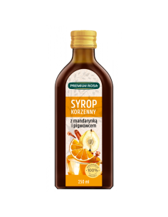 Syrop korzenny mandarynka pigwa - 250ml - Premium Rosa