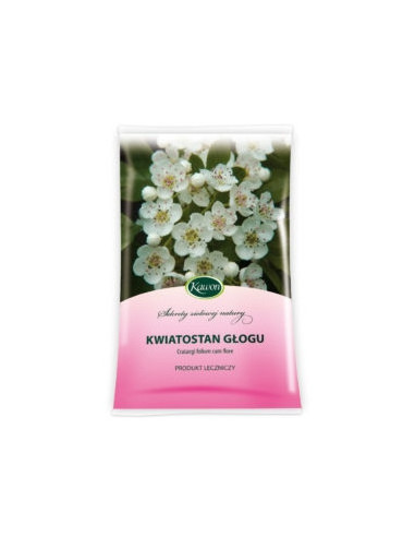 Głóg kwiatostan - 50g - Kawon
