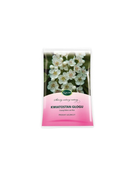 Głóg kwiatostan - 50g - Kawon