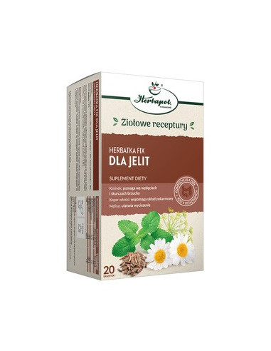 Herbata Dla Jelit fix - 20sasz x 2g - Herbapol Kraków