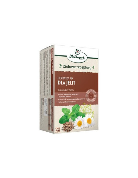 Herbata Dla Jelit fix - 20sasz x 2g - Herbapol Kraków