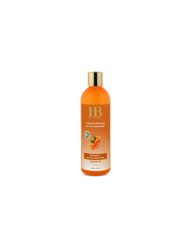 Szampon do włosów suchych i farbowanych z rokitnikiem - 400ml - Health and Beauty