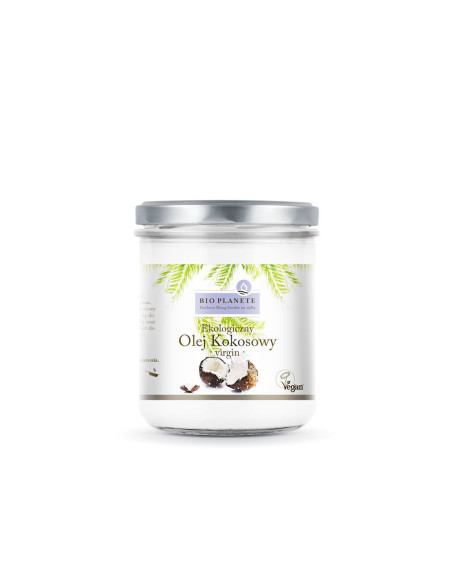 Olej kokosowy virgin Bio - 400ml - Bio Planete