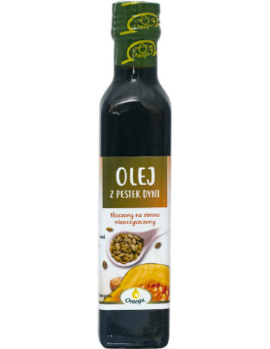 Olej Z Pestek Dyni - 250ml - Kropla Omega