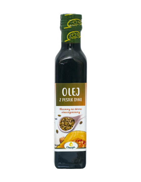 Olej Z Pestek Dyni - 250ml - Kropla Omega