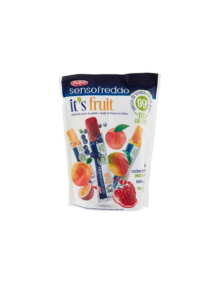 Lody owocowe do zamrożenia Bio 10 sztuk - 400ml - Sensofreeddo (Dolfin)