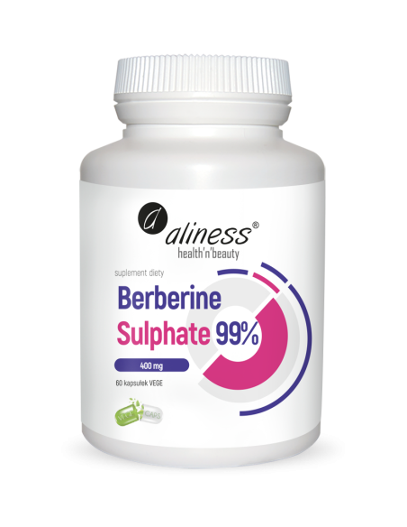 Berberine Sulphate 99% 400mg - 60kaps - ALINESS