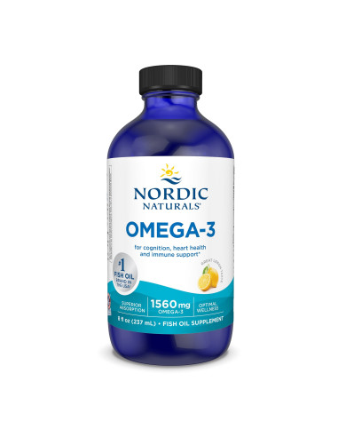 Arctic cod liver oil (olej z wątroby dorsza) cytrynowy - 237ml - Nordic Naturals