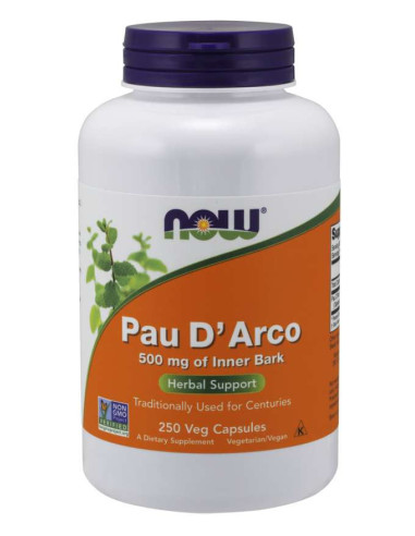 Pau Darco (La Pacho) 500mg - 250kaps - Now Foods