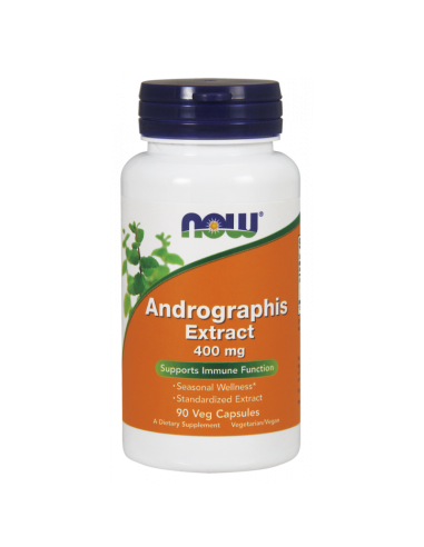 Andrgraphis Extract 400 mg - 90 kaps - NOW
