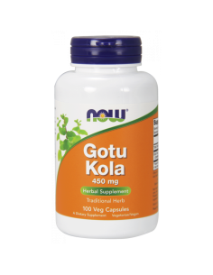 GOTU COLA 450mg  - 100kaps -  NOW
