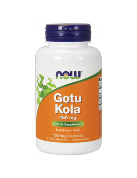 GOTU COLA 450mg  - 100kaps -  NOW