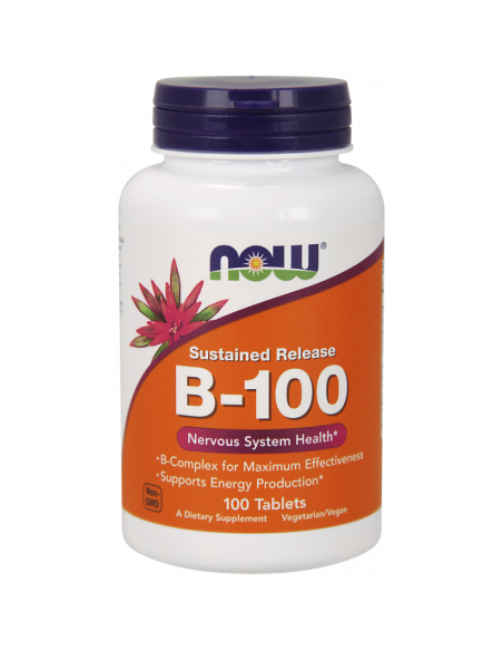 Witamina B-100  - 100tabl - Now Foods