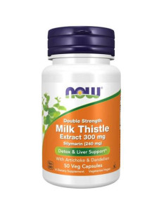 MILK THISTLE 300mg extract - 50kaps - Now Foods