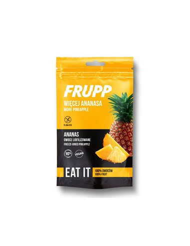 Ananas liofilizowany bezglutenowy - 15g - Celiko (Frupp)
