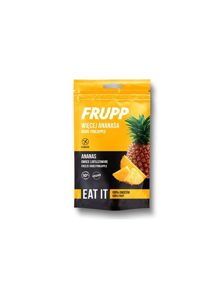 Ananas liofilizowany bezglutenowy - 15g - Celiko (Frupp)