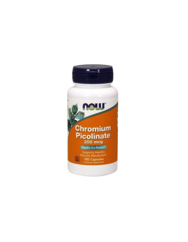 Pikolinian Chromu - 100kaps - Now Foods