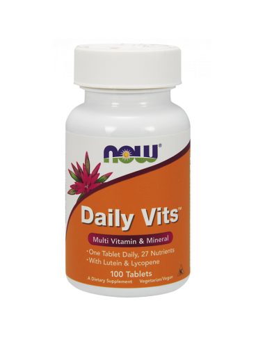 Daily Vits - 100tabl - Now Foods