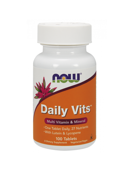 Daily Vits - 100tabl - Now Foods