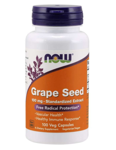 Grape seed 100mg - 100kaps - NOW
