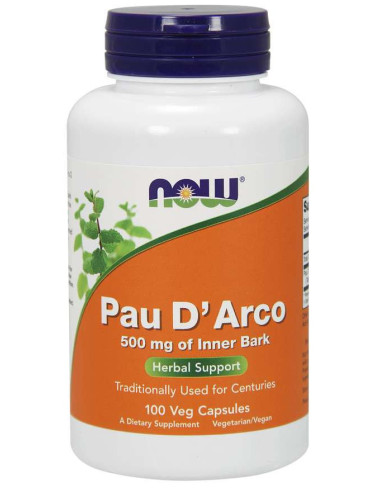 Pau Darco (La Pacho) 500mg - 100kaps - Now Foods