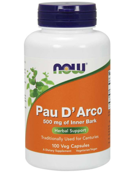 Pau Darco (La Pacho) 500mg - 100kaps - Now Foods